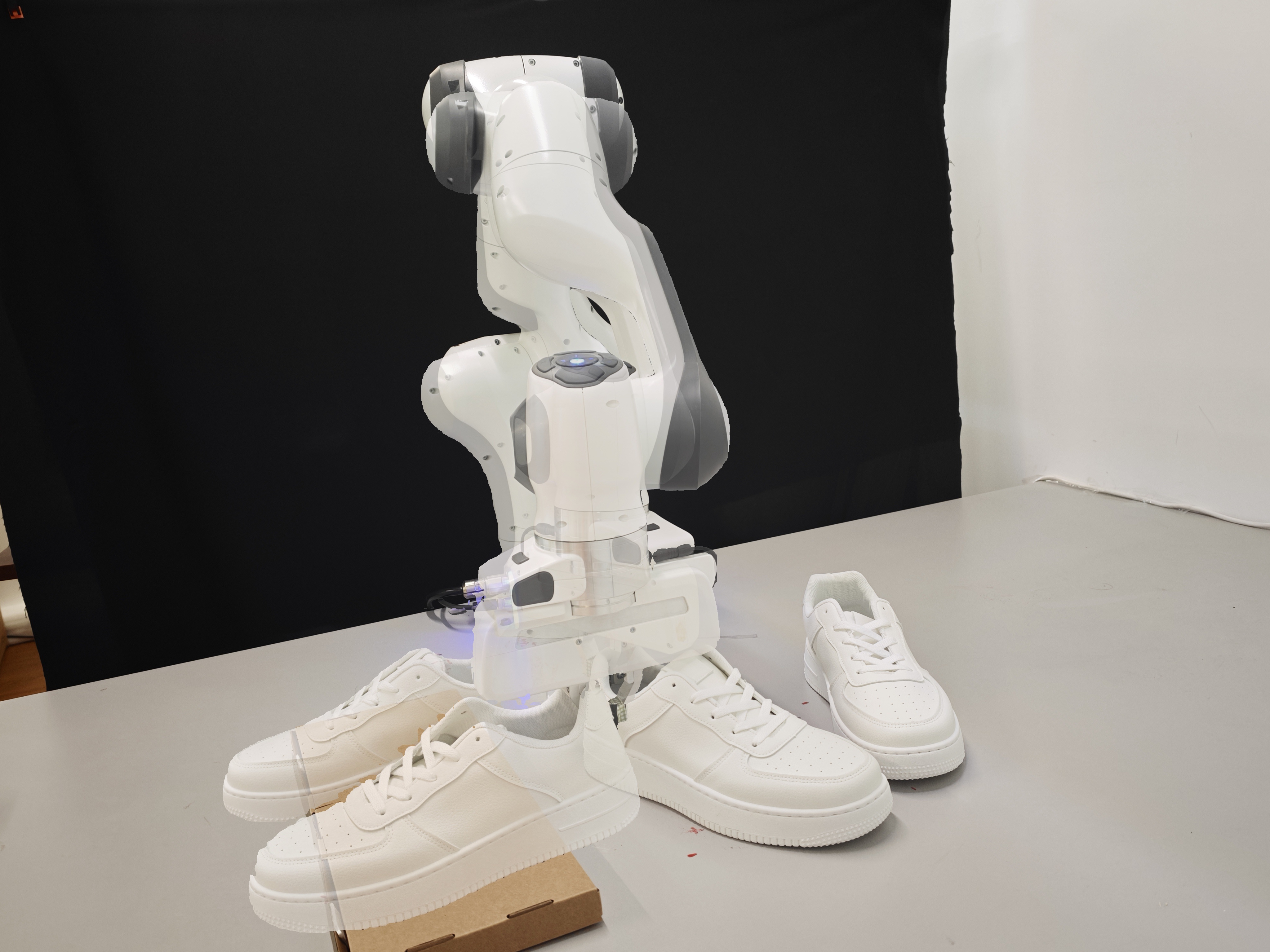 Real-world shoe organizing
